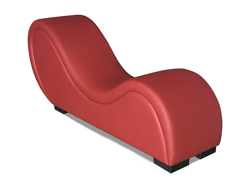 Tantra Sofa Furnilux - Rood Kunstleer - Stijlvolle Intieme Ontspanning