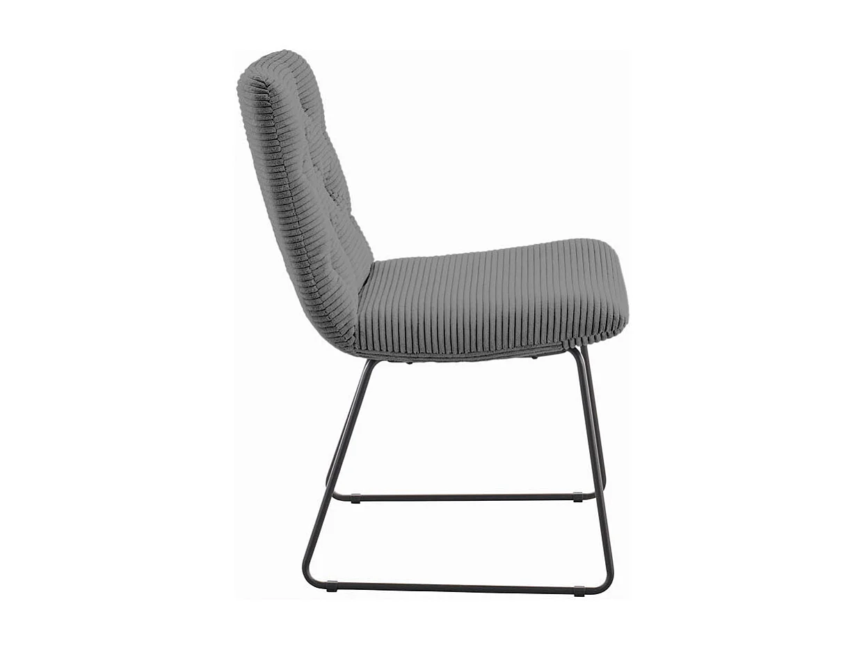 Silla - Gris Pana - NEW CHARME