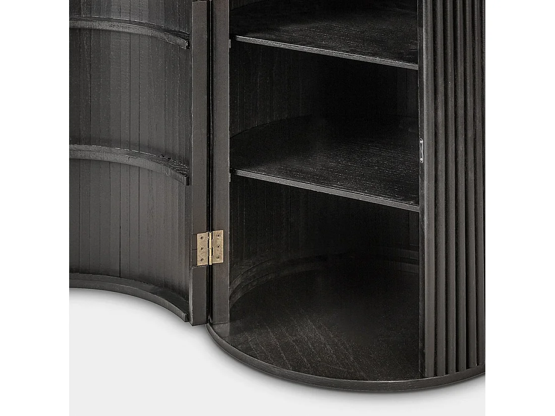 Mesa fija de Madera Negro 75 x 120- Vemi