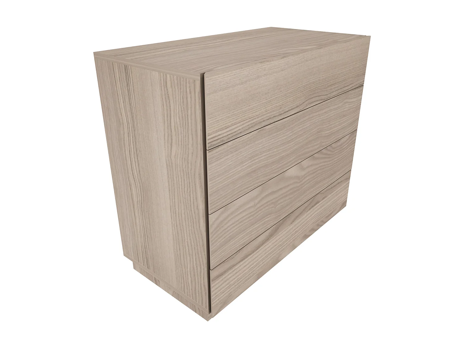 Lines Commode à 4 Tiroirs | 90 x 81 cm | Design Modern