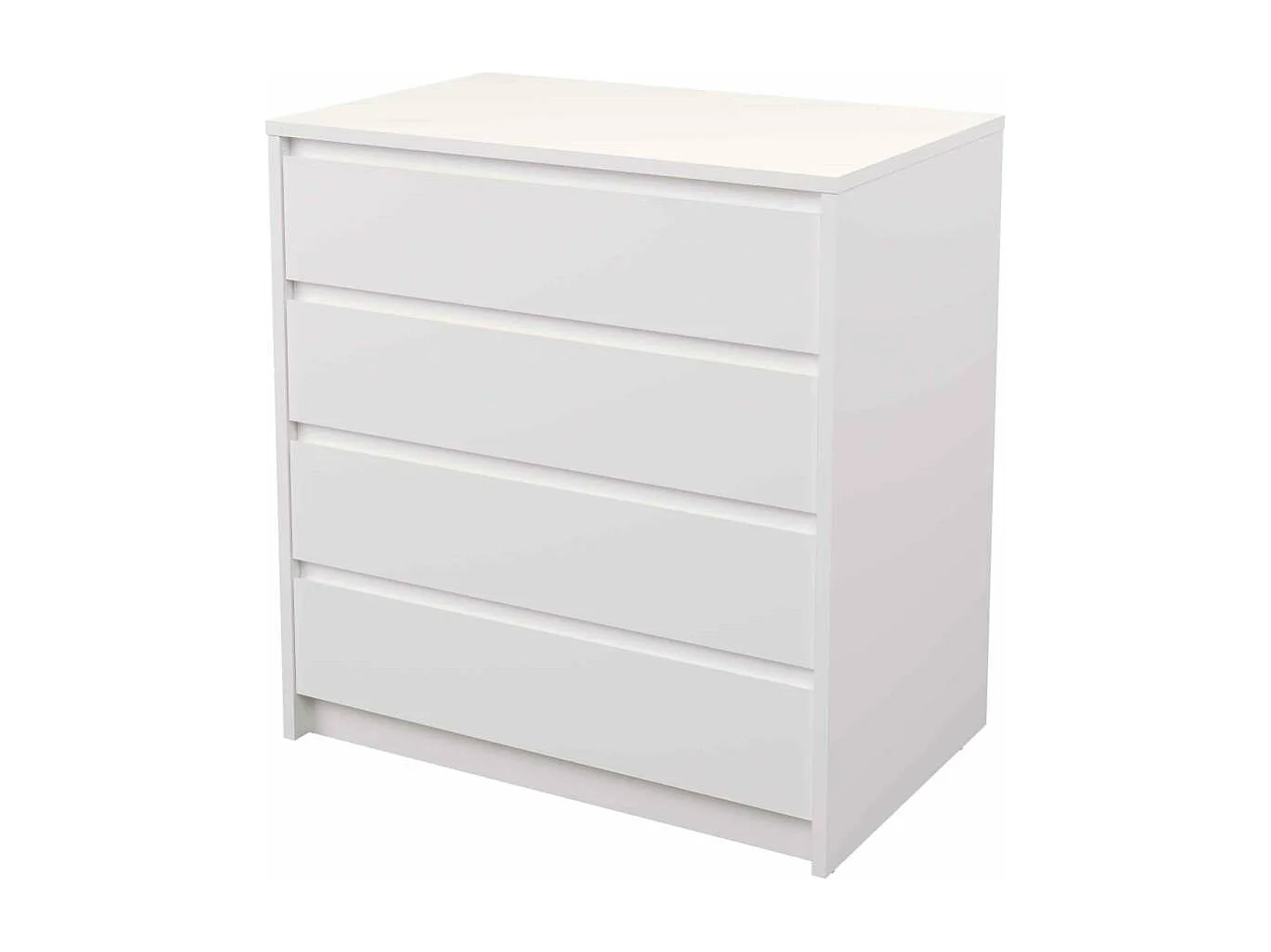 Cajonera 4 cajones Toledo acabado en blanco. 74cm(alto) 70cm(ancho) 45cm(fondo)