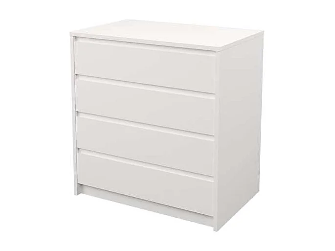 Cajonera 4 cajones Toledo acabado en blanco. 74cm(alto) 70cm(ancho) 45cm(fondo)