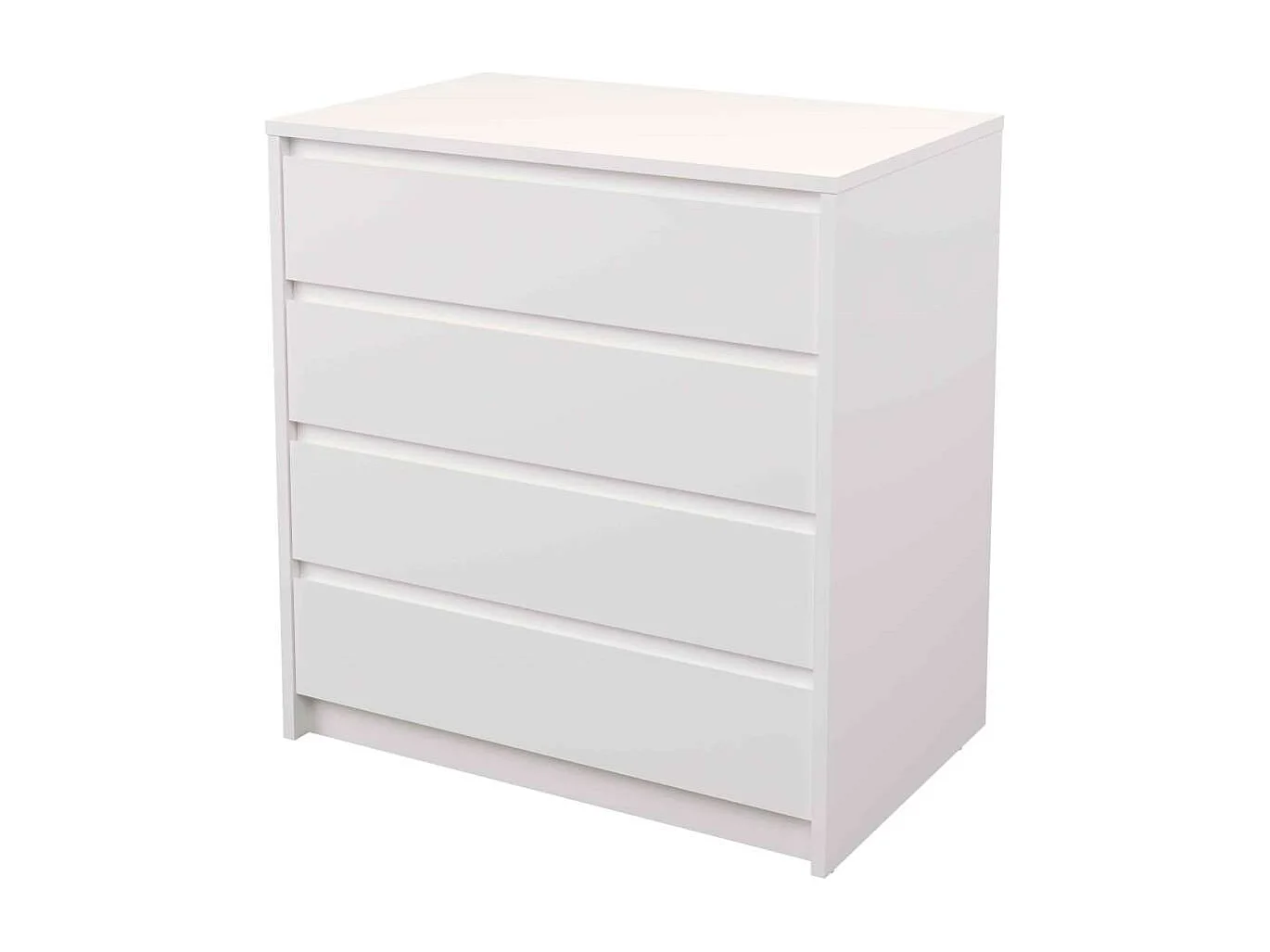 Cajonera 4 cajones Toledo acabado en blanco. 74cm(alto) 80cm(ancho) 45cm(fondo)