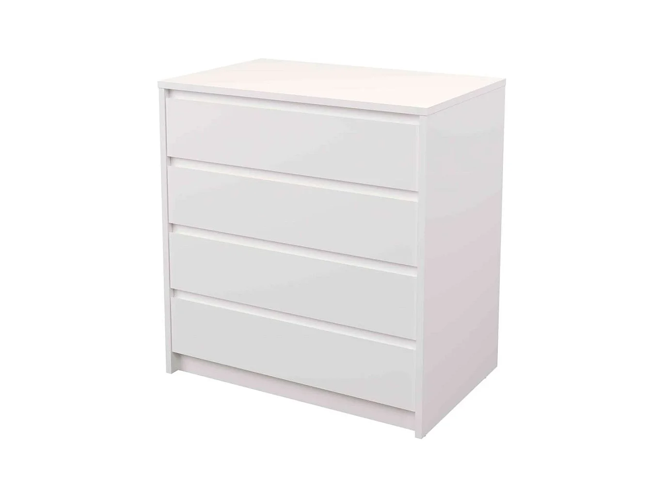 Cajonera 4 cajones Toledo acabado en blanco. 74cm(alto) 80cm(ancho) 45cm(fondo)