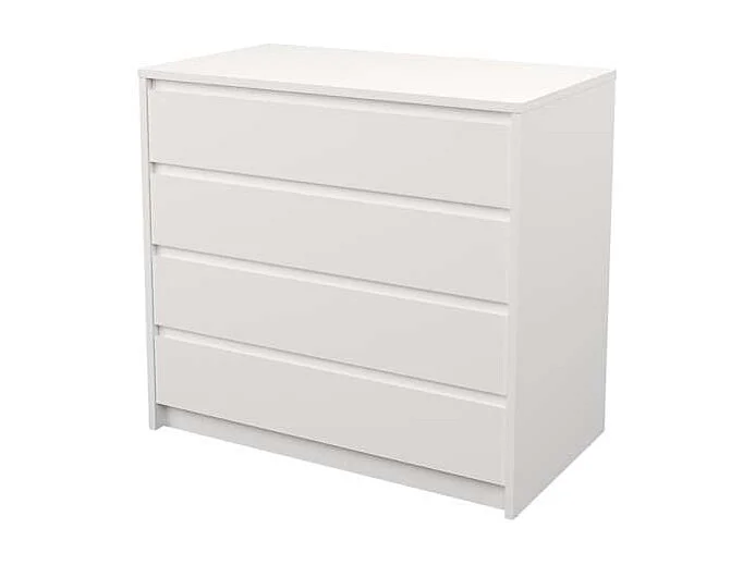 Cajonera 4 cajones Toledo acabado en blanco. 74cm(alto) 80cm(ancho) 45cm(fondo)