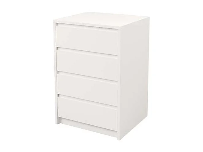 Cajonera 4 cajones Toledo acabado en blanco. 74cm(alto) 50cm(ancho) 45cm(fondo)