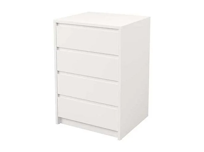 Cajonera 4 cajones Toledo acabado en blanco. 74cm(alto) 50cm(ancho) 45cm(fondo)