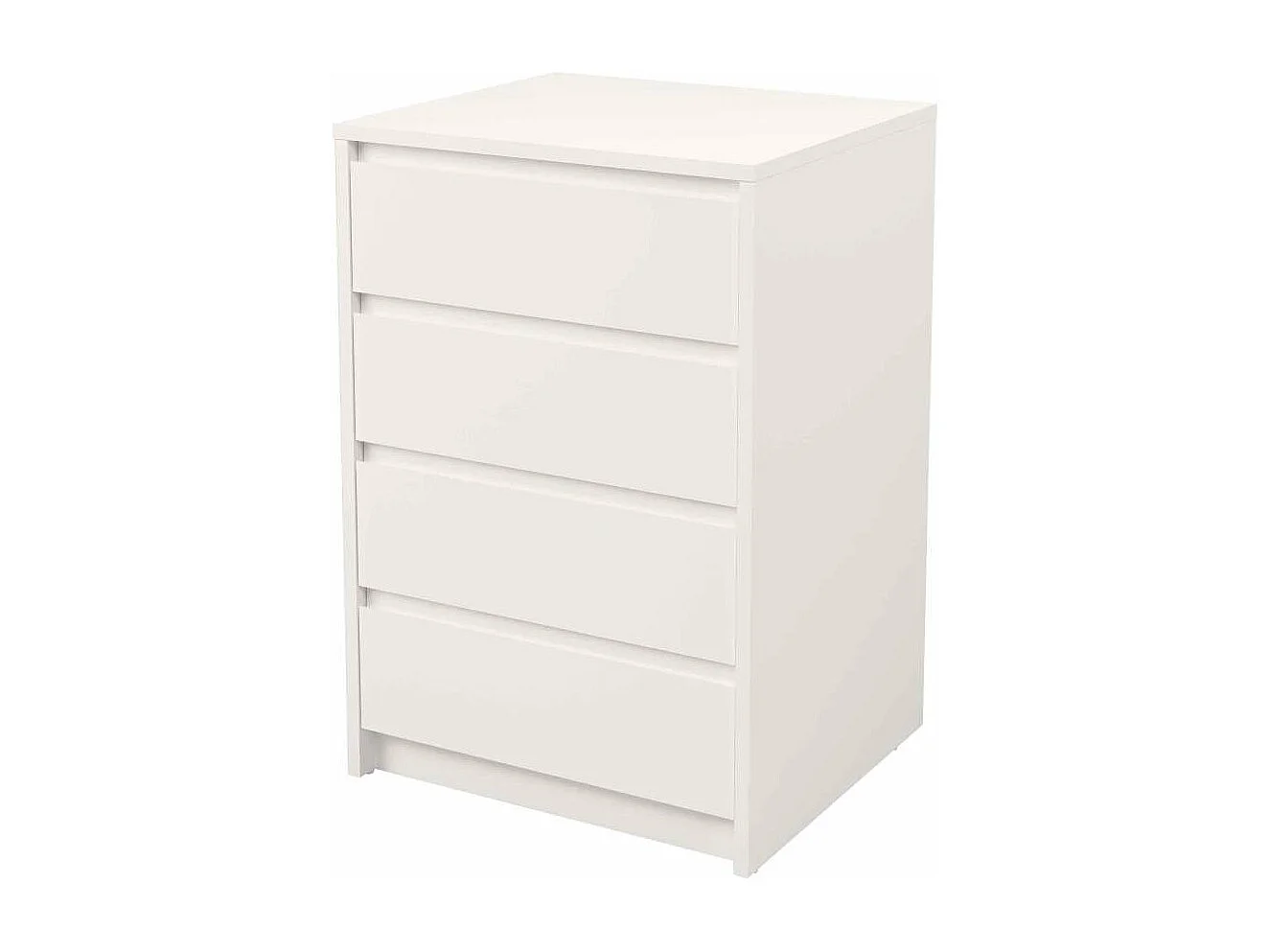 Cajonera 4 cajones Toledo acabado en blanco. 74cm(alto) 60cm(ancho) 45cm(fondo)