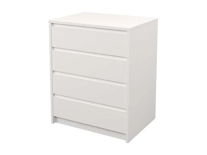 Cajonera 4 cajones Toledo acabado en blanco. 74cm(alto) 60cm(ancho) 45cm(fondo)