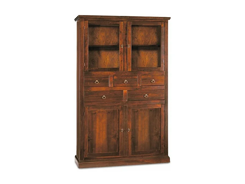 MOBILI 2G - MOBILE DISPENSA IN LEGNO ARTE POVERA 120X41X187H (366)