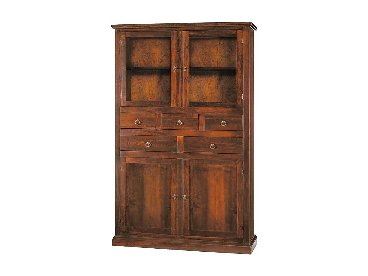 MOBILI 2G - MOBILE DISPENSA IN LEGNO ARTE POVERA 120X41X187H (366)