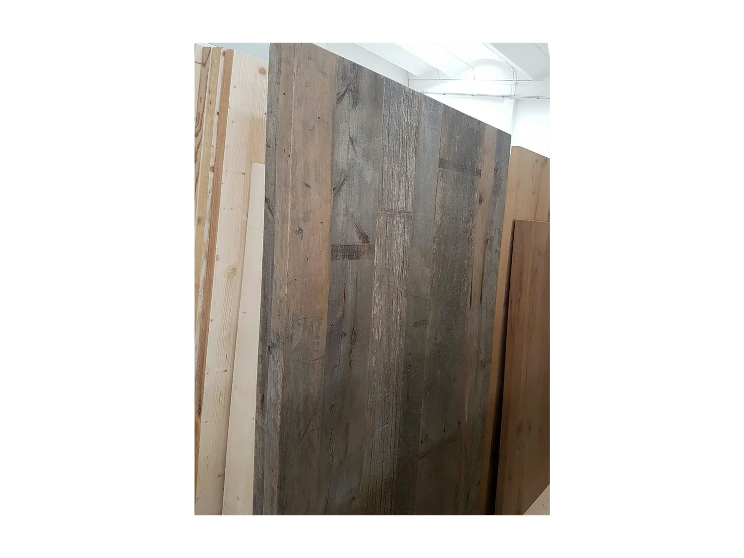 MOBILI 2G - TAVOLO FISSO RETTANGOLARE  LEGNO MASSELLO ONTANO (GA02)