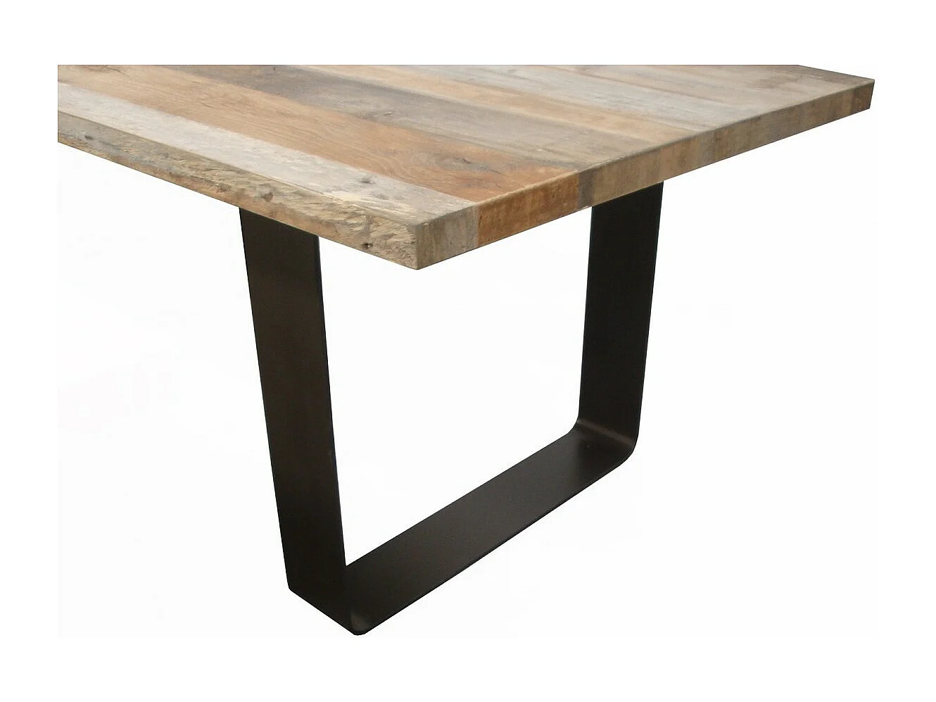 MOBILI 2G - TAVOLO FISSO RETTANGOLARE  LEGNO MASSELLO ONTANO (GA001)