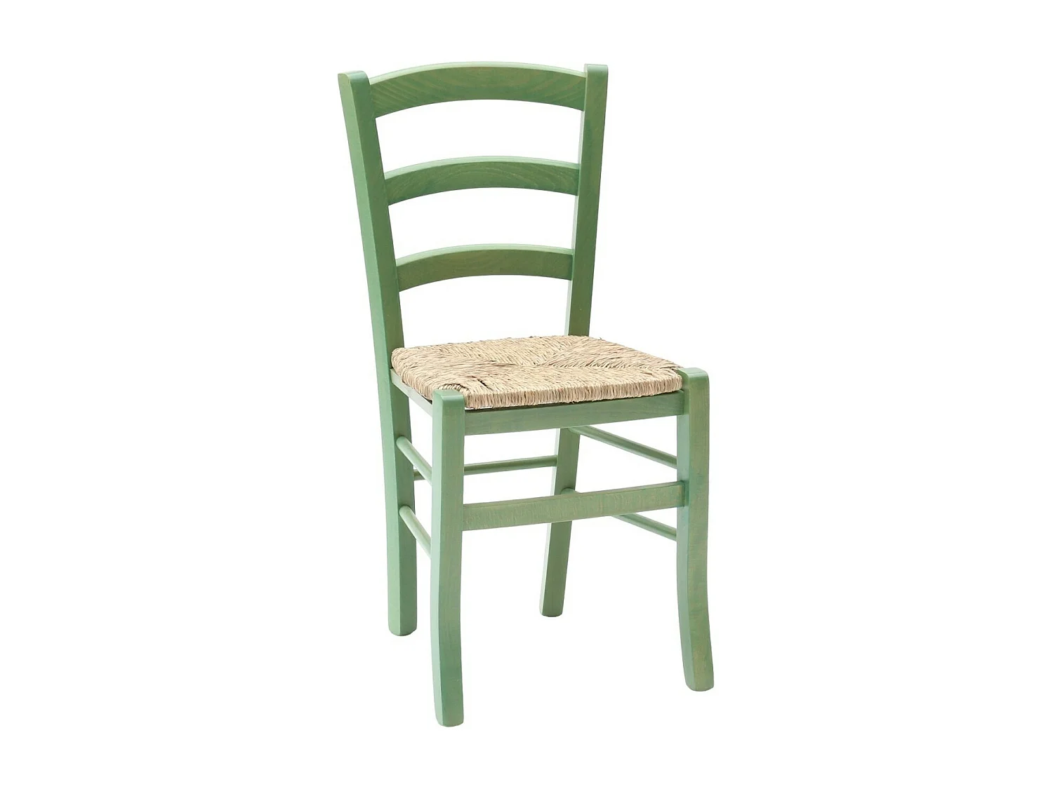 MOBILI 2G - Set tavolo legno 80x80 + 4 sedie legno Shabby Verde