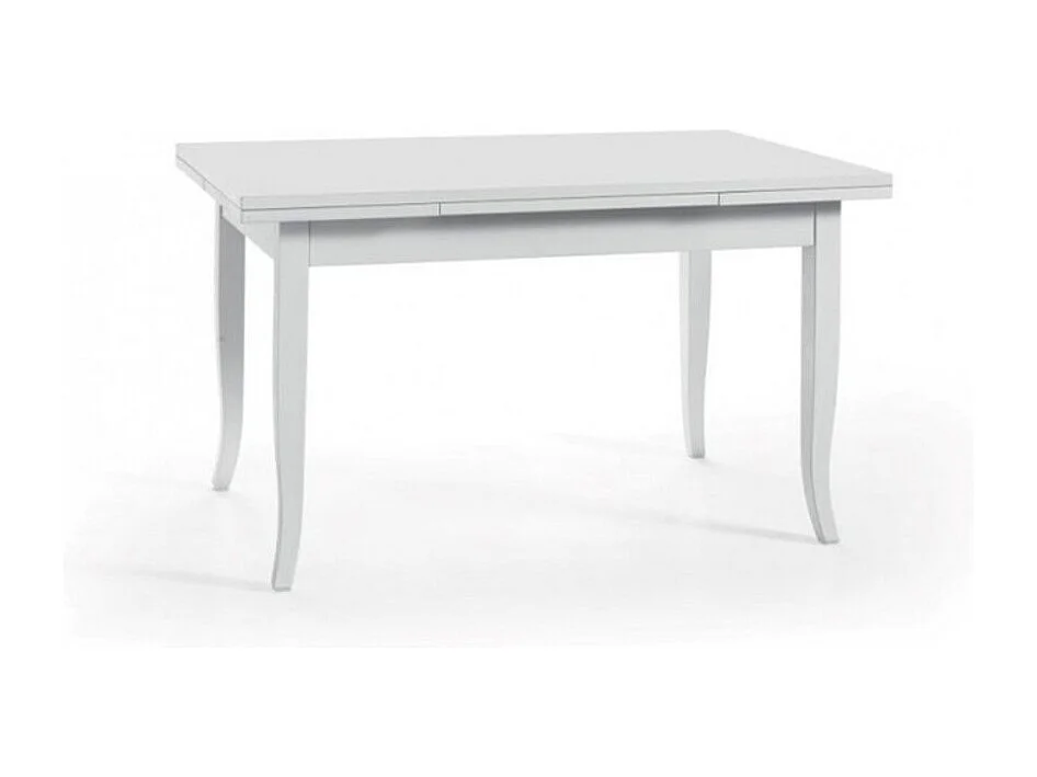 MOBILI 2G - TAVOLO CON ALLUNGHE 100X70 BIANCO OPACO (1023)