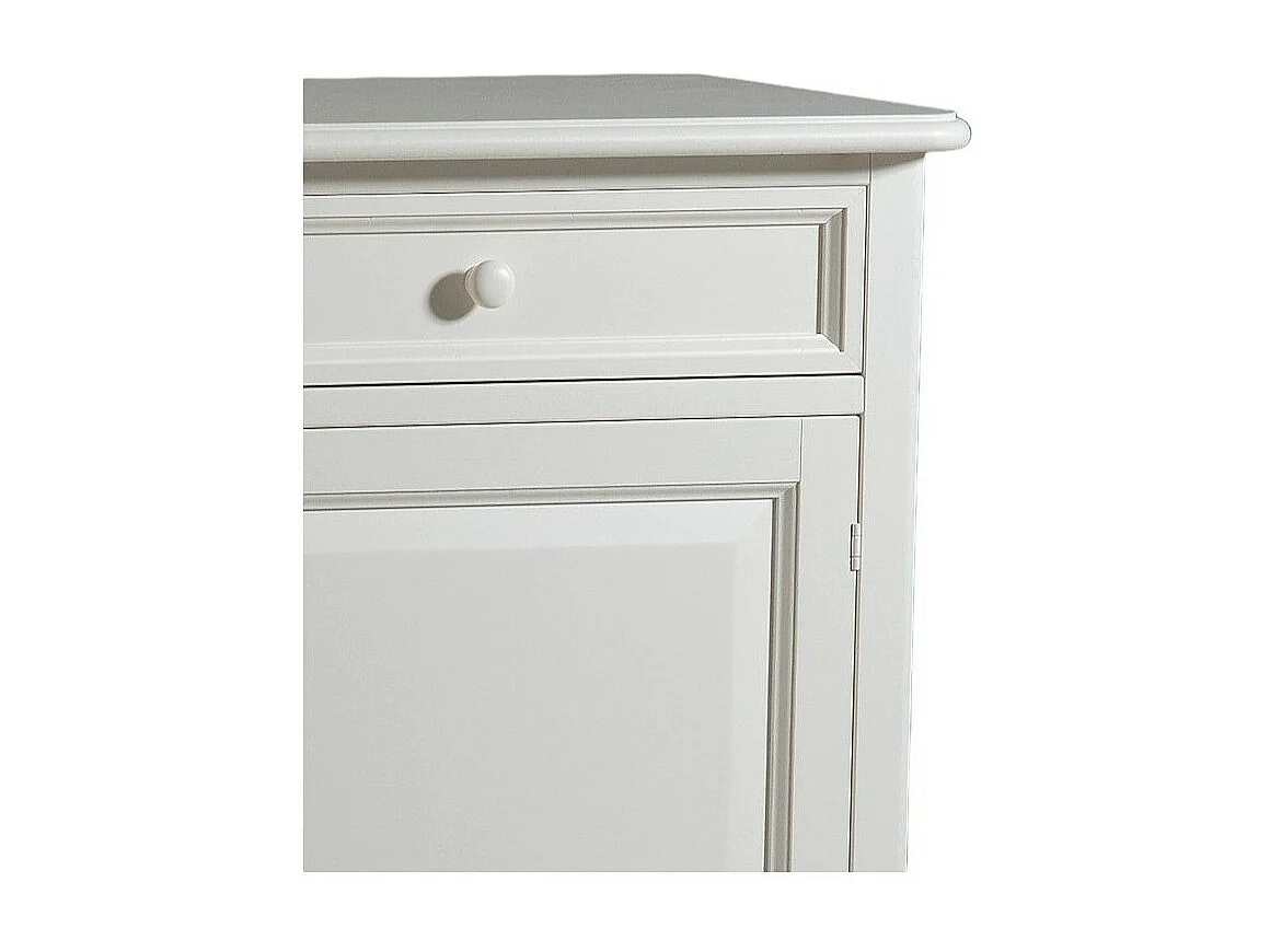 MOBILI 2G - MADIA CREDENZA LEGNO SHABBY 2 PORTE BIANCO 145X49X116H (1424)