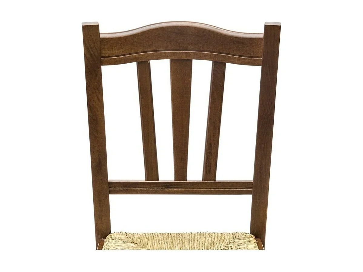 MOBILI 2G - SET 2 SEDIE GENDARME PAGLIA/NOCE (590)