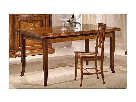 MOBILI 2G - SET 2 SEDIE A LIRA IN LEGNO SEDUTA LEGNO FINITURA BASSANO (486)