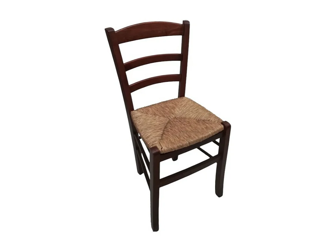 MOBILI 2G -  SET 2 SEDIE CAMPAGNOLA LEGNO/PAGLIA (593)