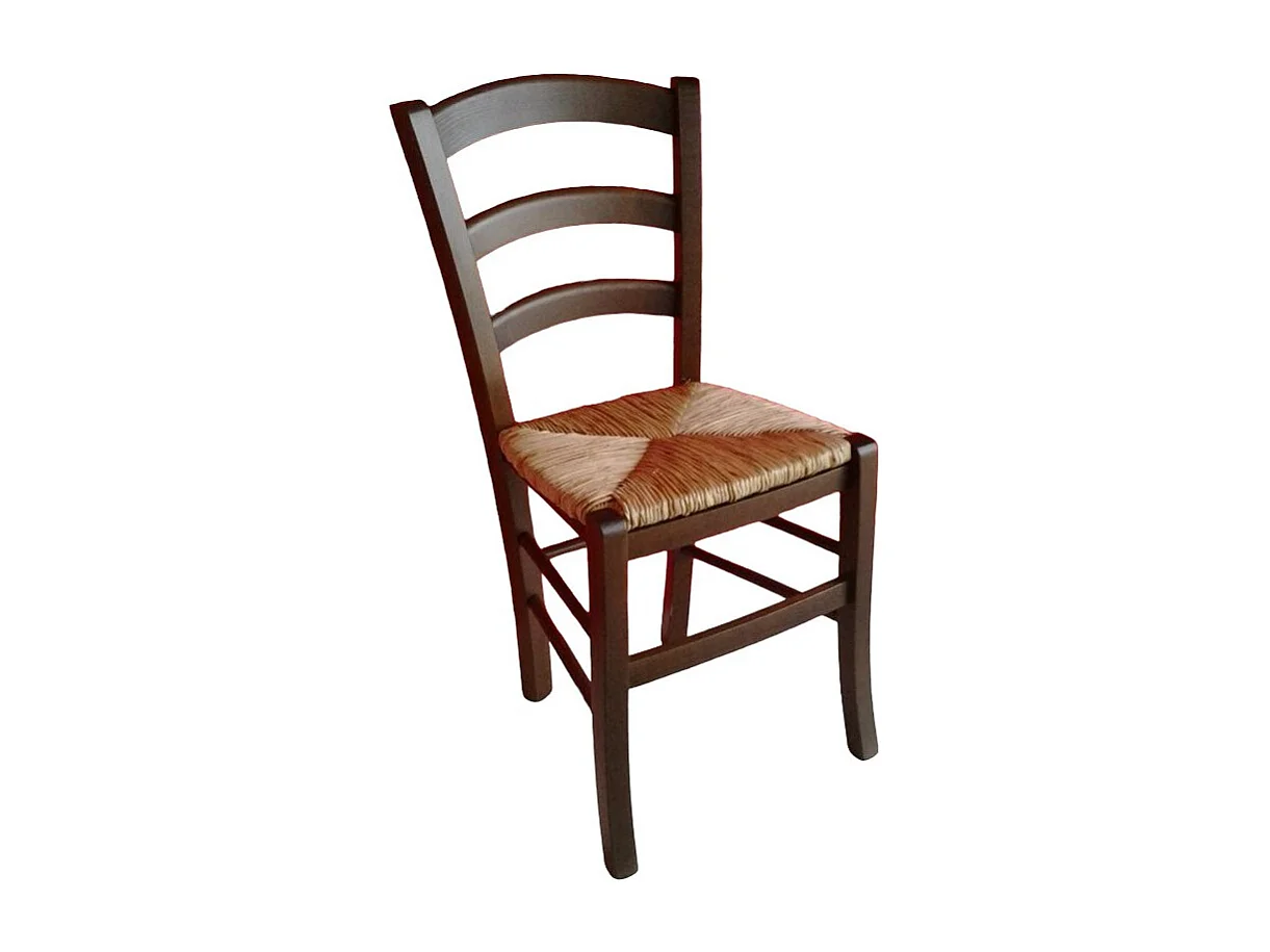 MOBILI 2G -  SET 2 SEDIE CAMPAGNOLA LEGNO/PAGLIA (593)