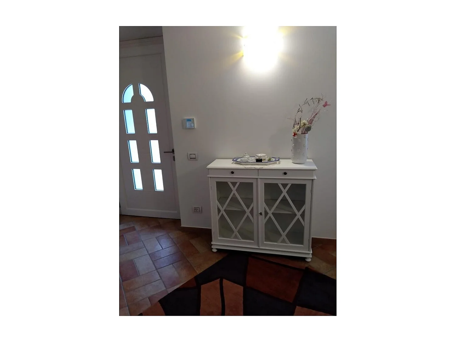 MOBILI 2G - MADIA LIBRERIA INGLESINA LEGNO BIANCO OPACO 110X40X100 (1204)