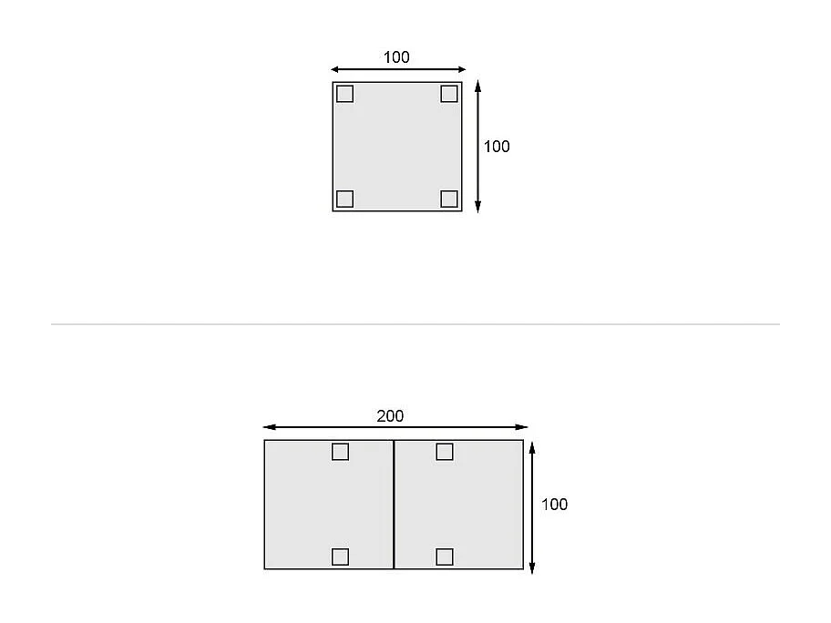 MOBILI 2G - TAVOLO A LIBRO IN LEGNO LACCATO AVORIO-OCRA  L.100 P.100 H.80 (1303)