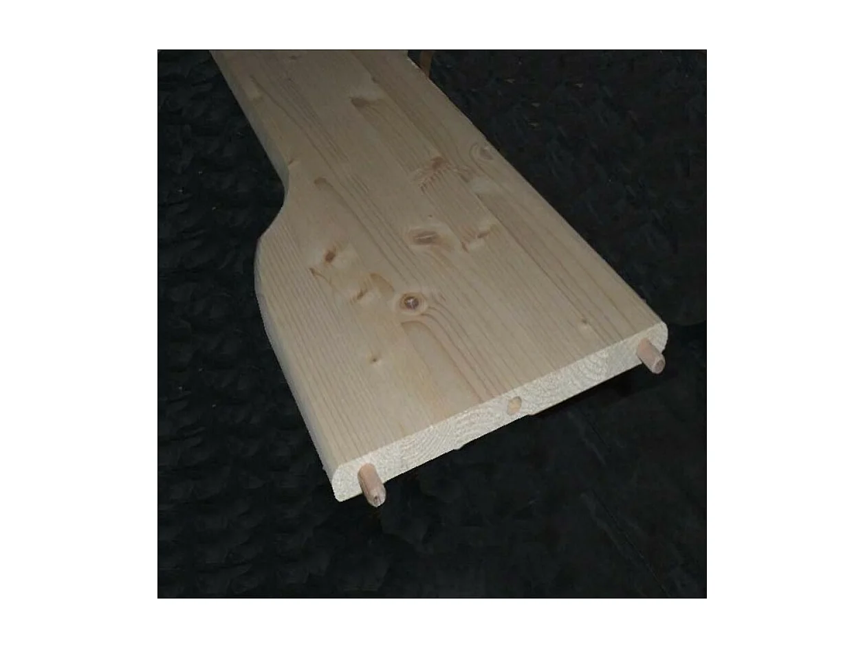 MOBILI 2G - CAMERETTA DA LETTO SINGOLO LEGNO MASSELLO COLORE ROSA