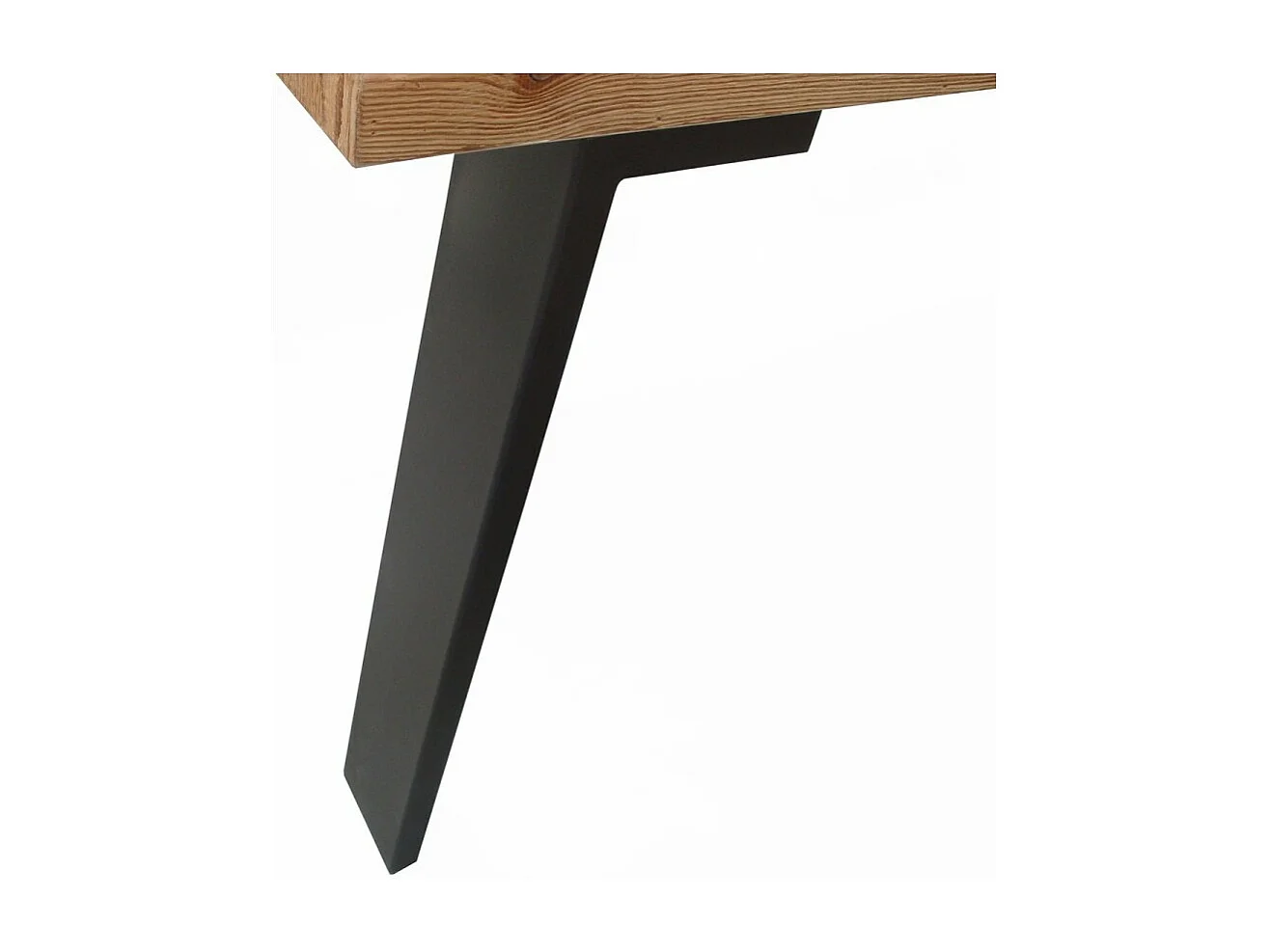 MOBILI 2G - TAVOLO FISSO RETTAGOLARE  LEGNO MASSELLO CONIFERA VECCHIA (003)