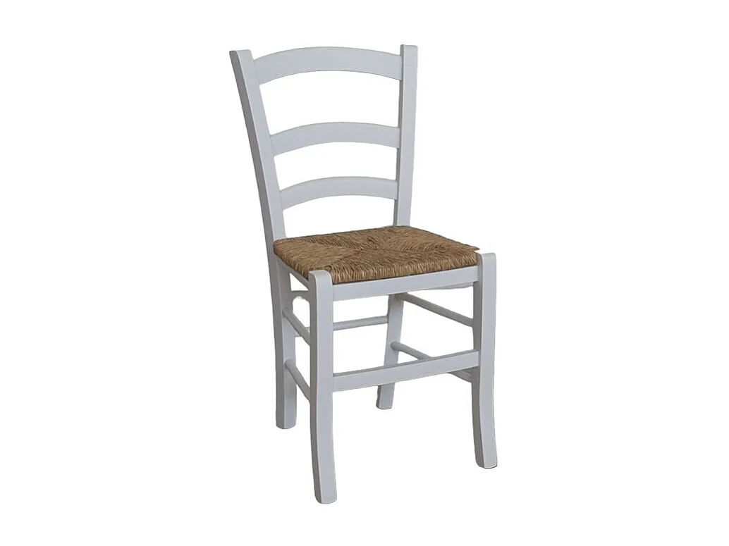 MOBILI 2G - SET 2 SEDIE CAMPAGNOLA LEGNO/PAGLIA LACCATA MINIMO ORDINE 2 PEZZI (1007)