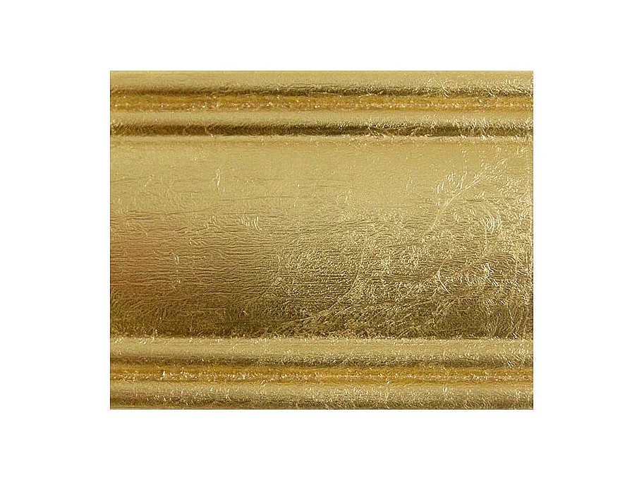 MOBILI 2G - ARMADIO 1 ANTA ARTE POVERA LEGNO TORTORA E ORO 93X64X213 (1382)