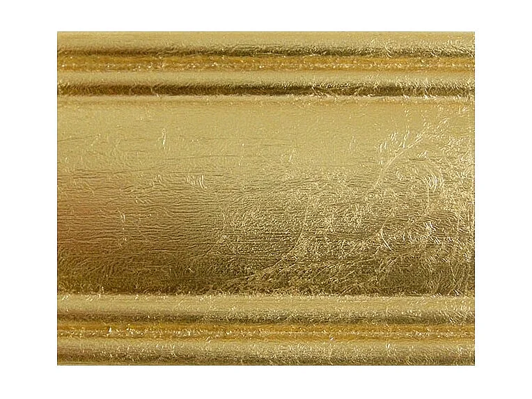 MOBILI 2G - ARMADIO 1 ANTA ARTE POVERA LEGNO TORTORA E ORO 93X64X213 (1382)