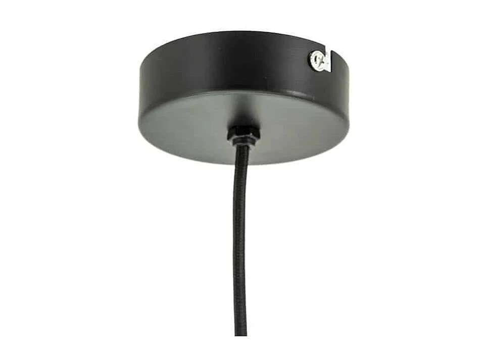 Lampe suspendue Furnilux Wattson - Noir - 30x30x36 cm - 1 pièce