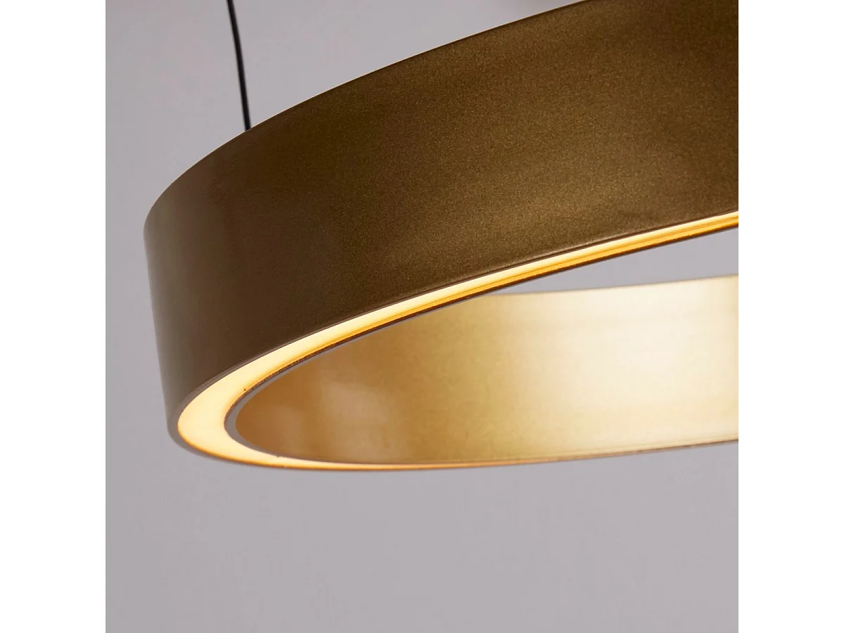 Searchlight Layla Ciondolo Gesture Control Oro, acrilico opale