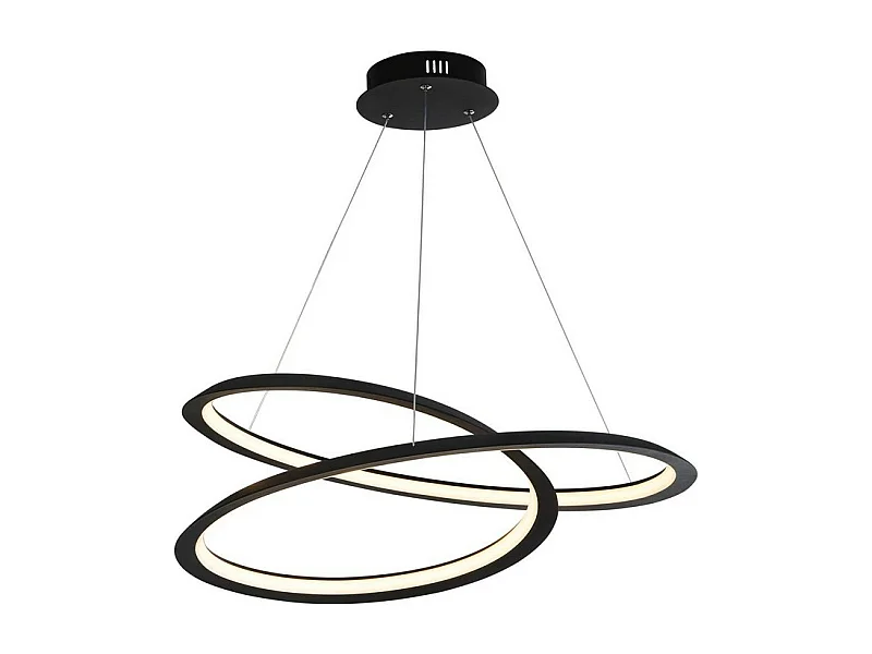 Searchlicht Swirl Led Anhänger Sand Schwarz. Dimmbar