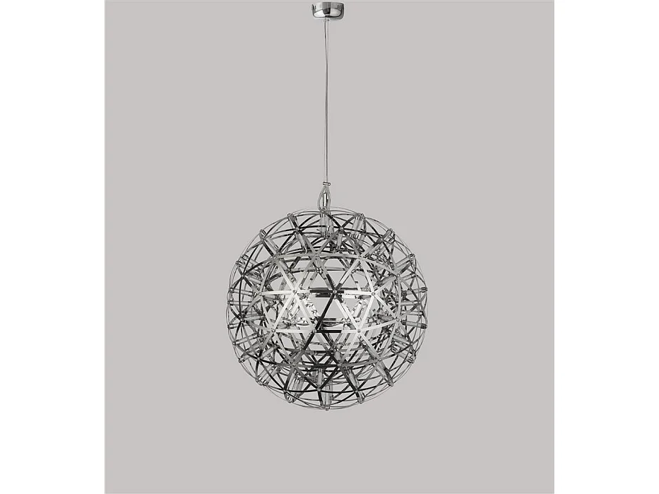 Searchlight Galaxy Suspension boule métal chromé LED 400mm 3000K