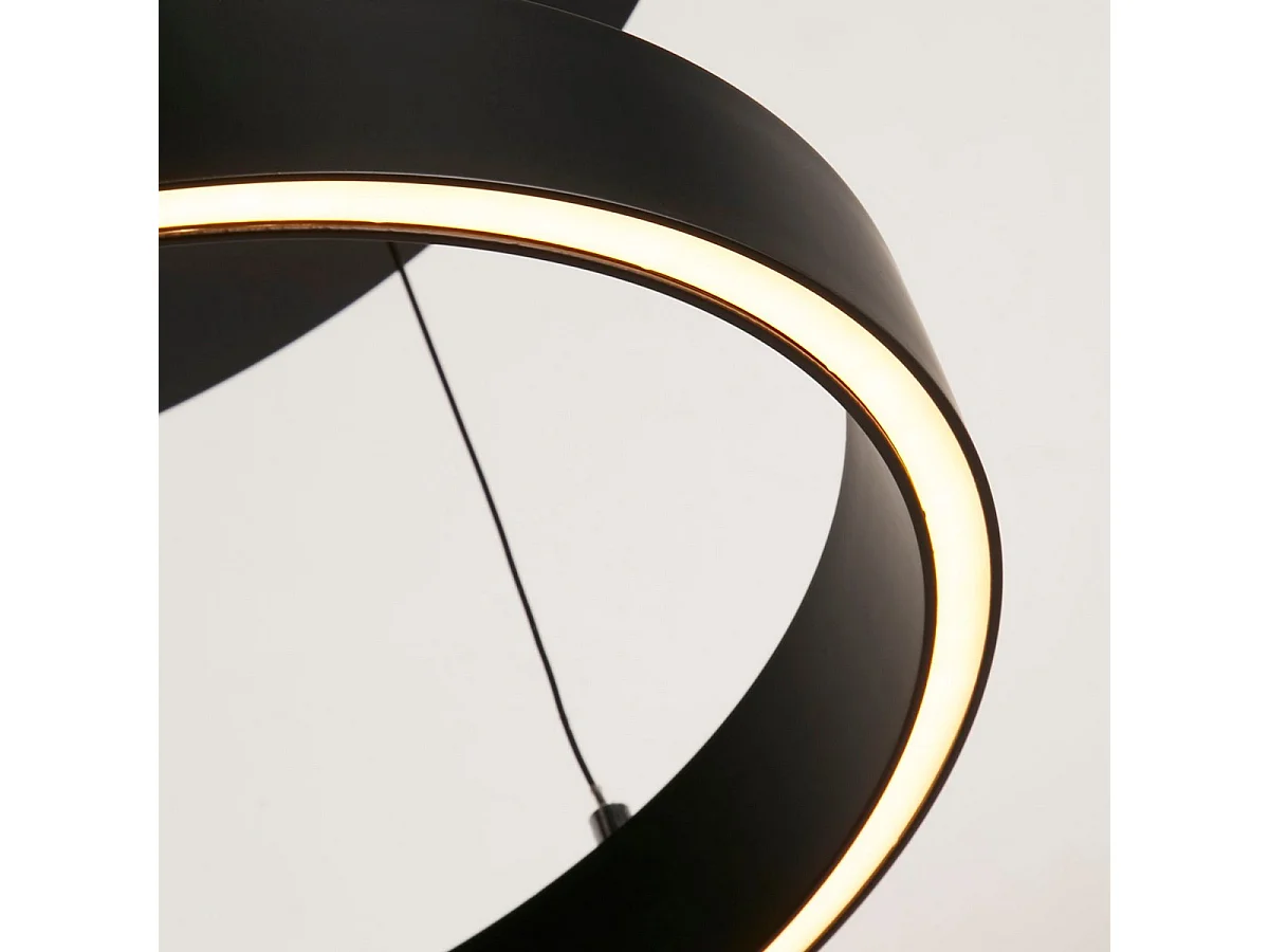 Searchlicht Layla Anhänger mit Gestensteuerung, Schwarz, Opal-Acryl