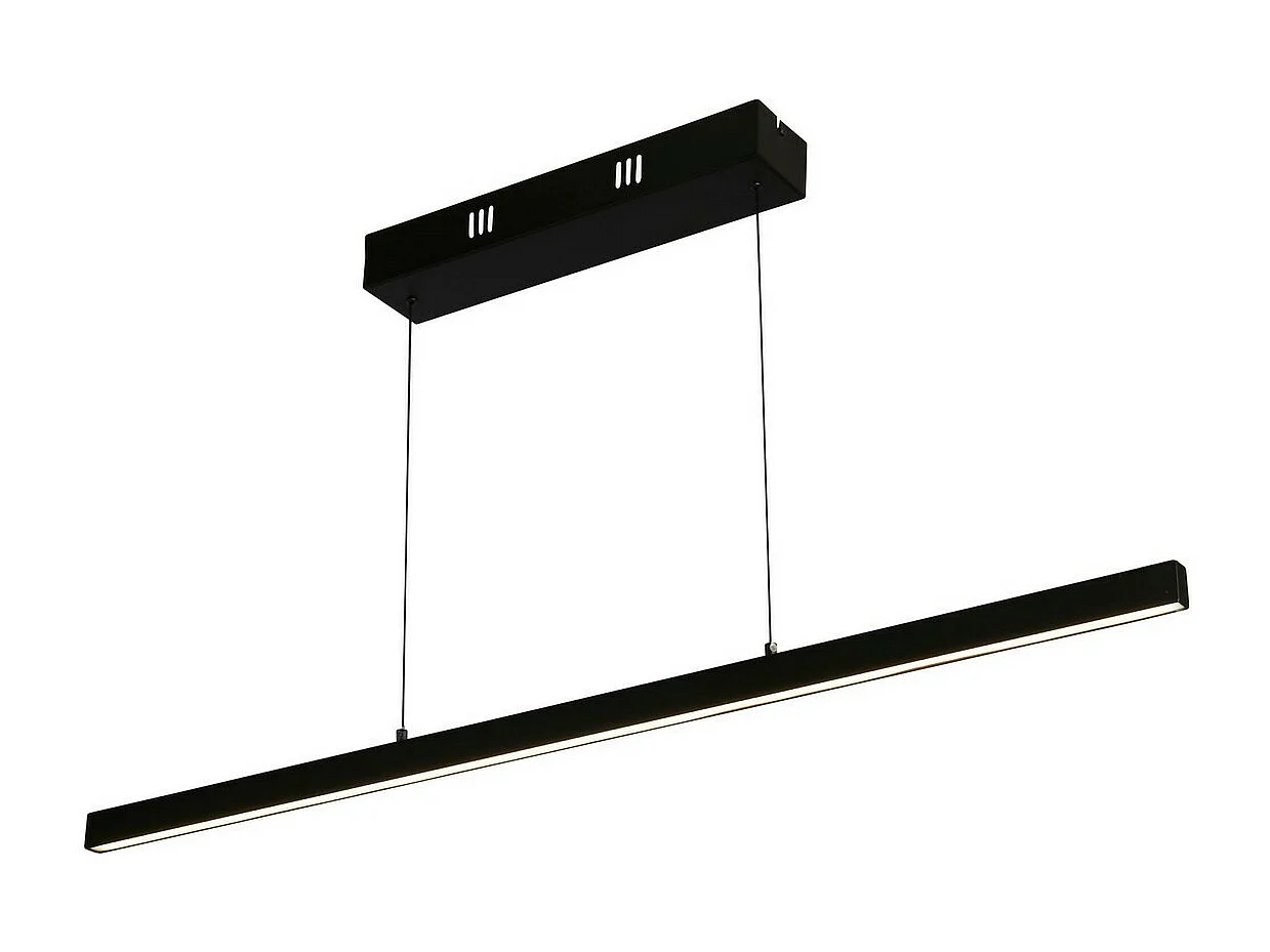 Searchlight Layla Pendente Gesture Control Nero, acrilico opale