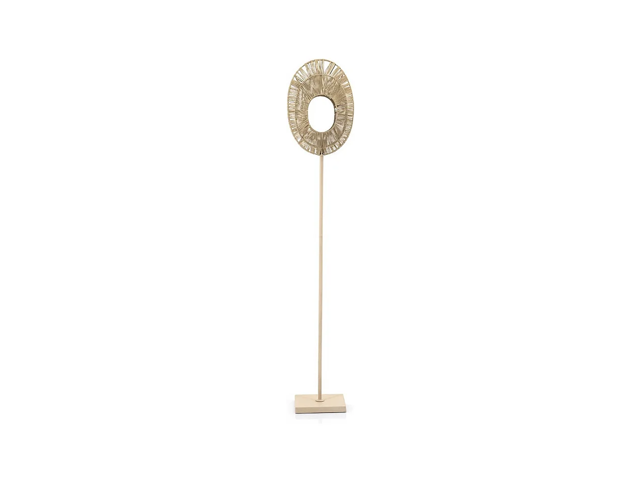 Lampadaire Ovo - Bois Beige - Design Moderne