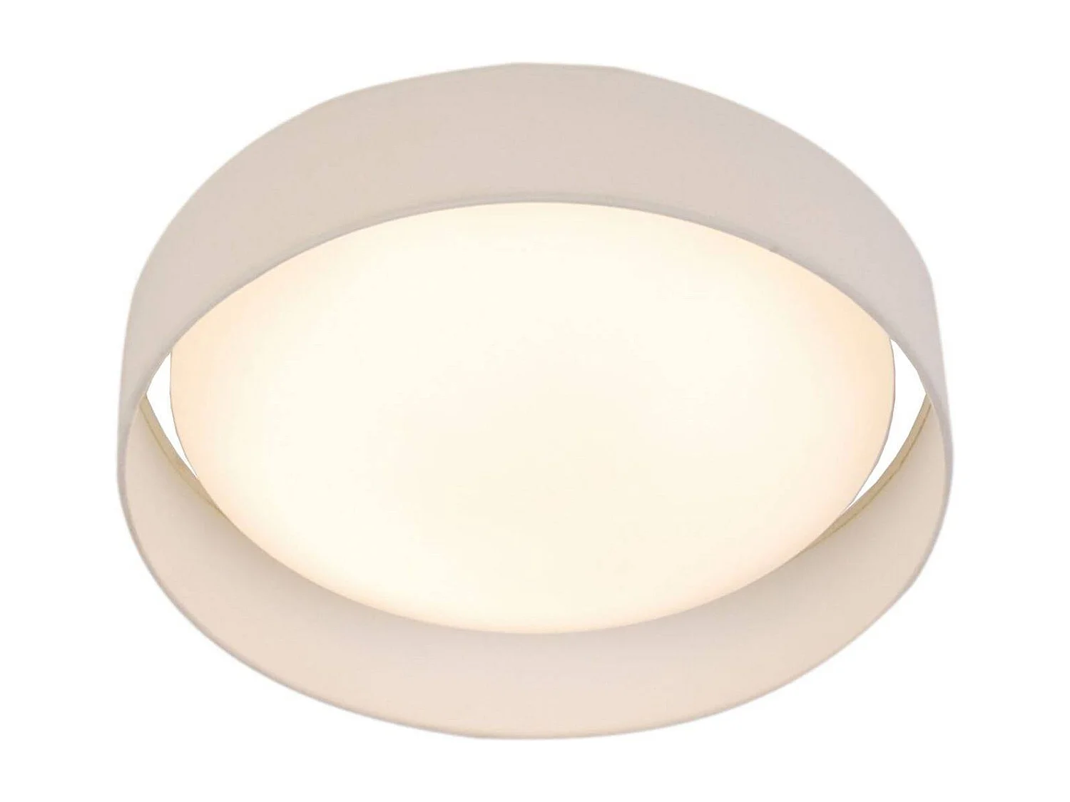 Searchlicht Gianna - Integrierte LED 1 licht Flush Deckenleuchte Weiß