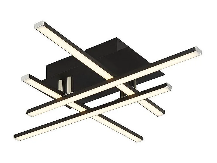 Searchlicht MATRIX - Integrierte LED-Unterputzarmatur 4 Hellschwarz