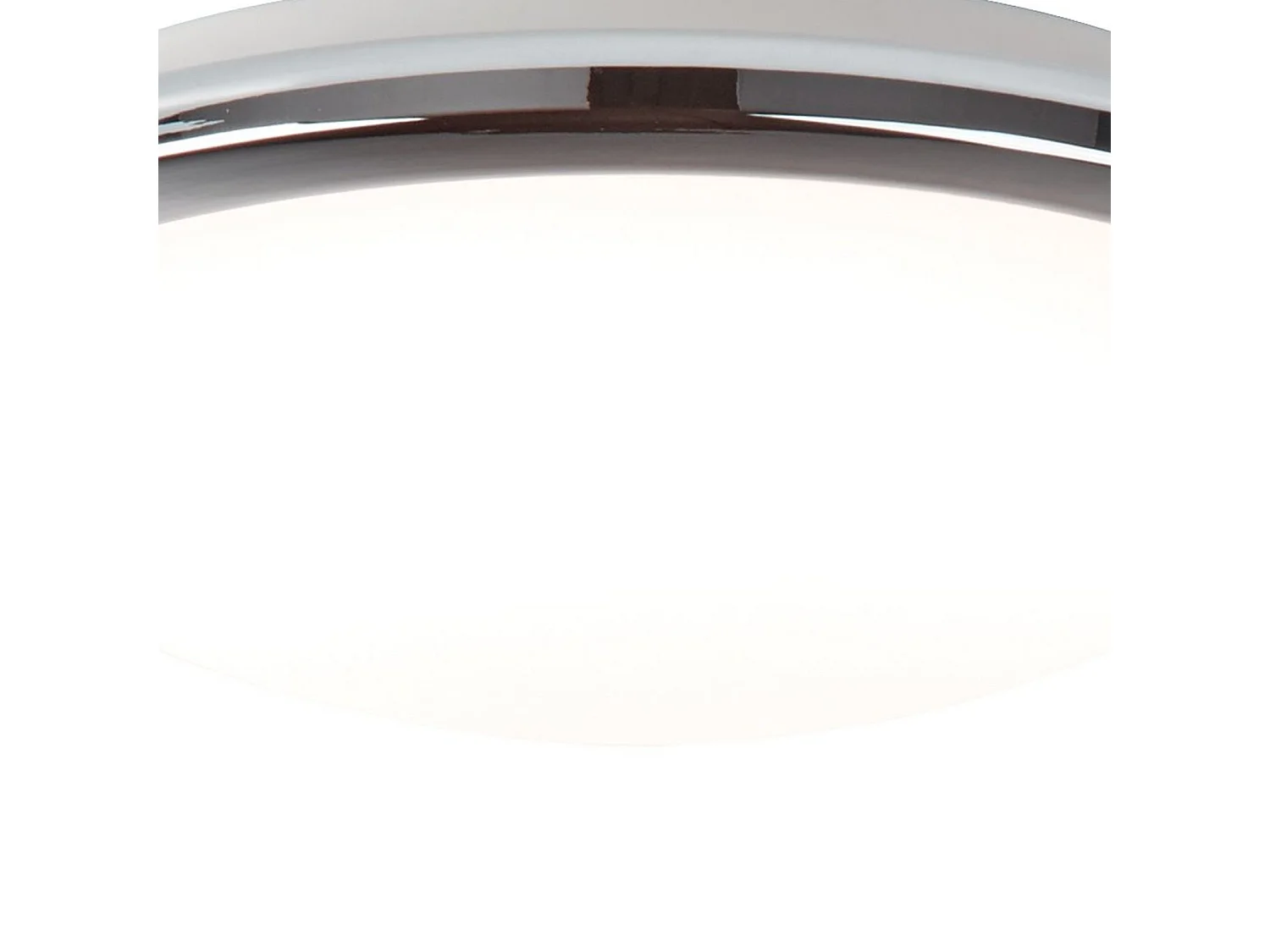 Searchlicht Bathroom Flush - LED Badezimmer Deckeneinbauleuchte Chrom IP44