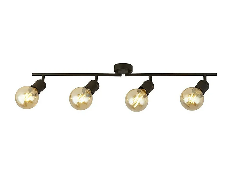 Searchlicht Dance Spirit 4 licht Bar Deckenleuchte, Sandschwarz