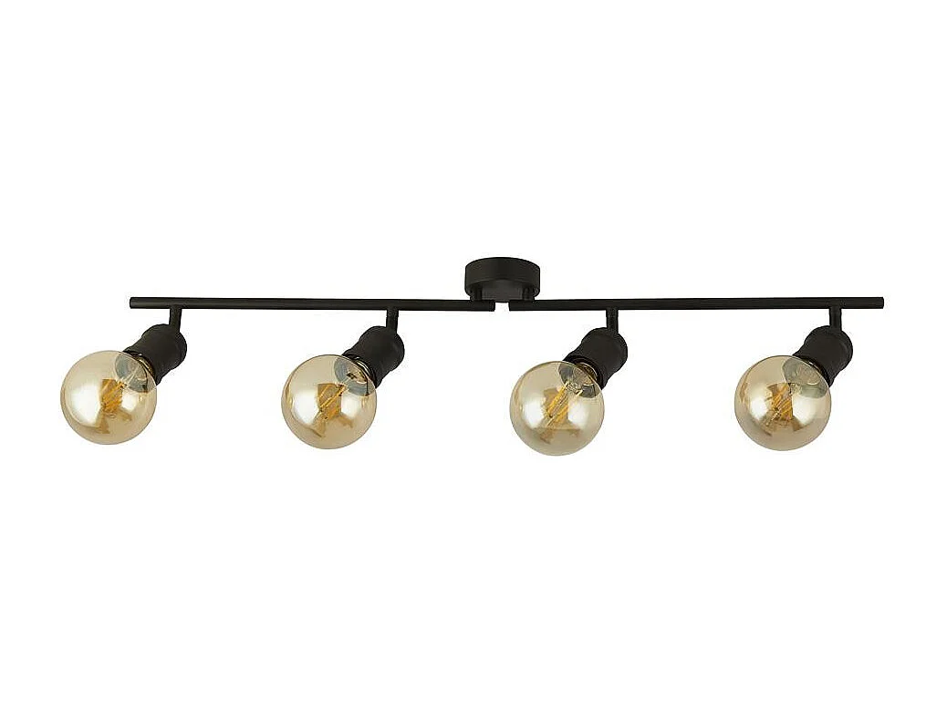 Searchlicht Dance Spirit 4 licht Bar Deckenleuchte, Sandschwarz