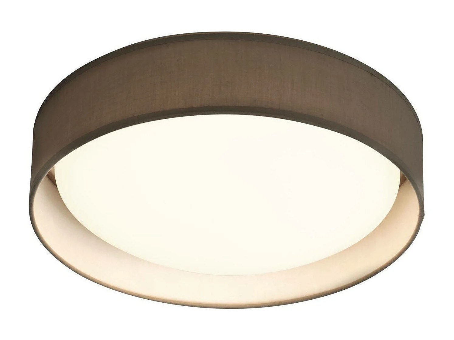 Searchlicht Gianna - Integrierte LED 1 licht Flush Deckenleuchte Weiß, Grau