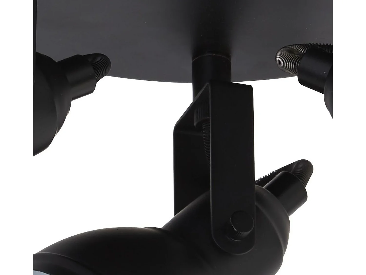 Searchlicht Focus 3 licht Strahler Disk - Schwarz