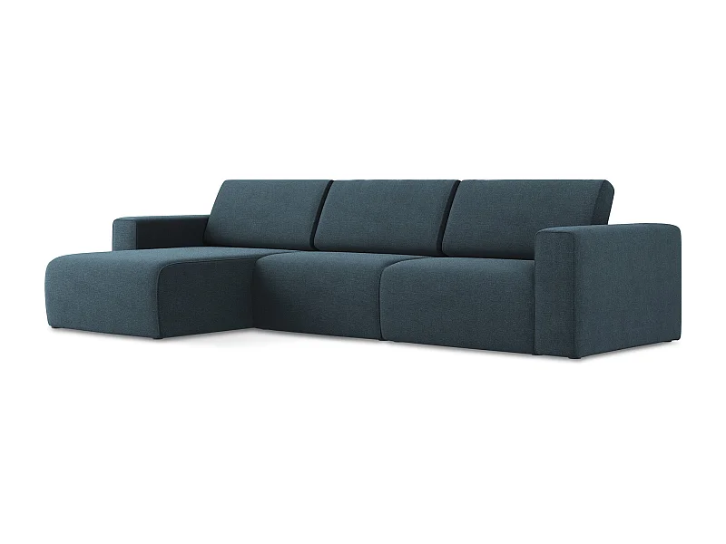 Modulares Ecks Sofa M links - Links - Strukturstoff - Jeans - KALEA