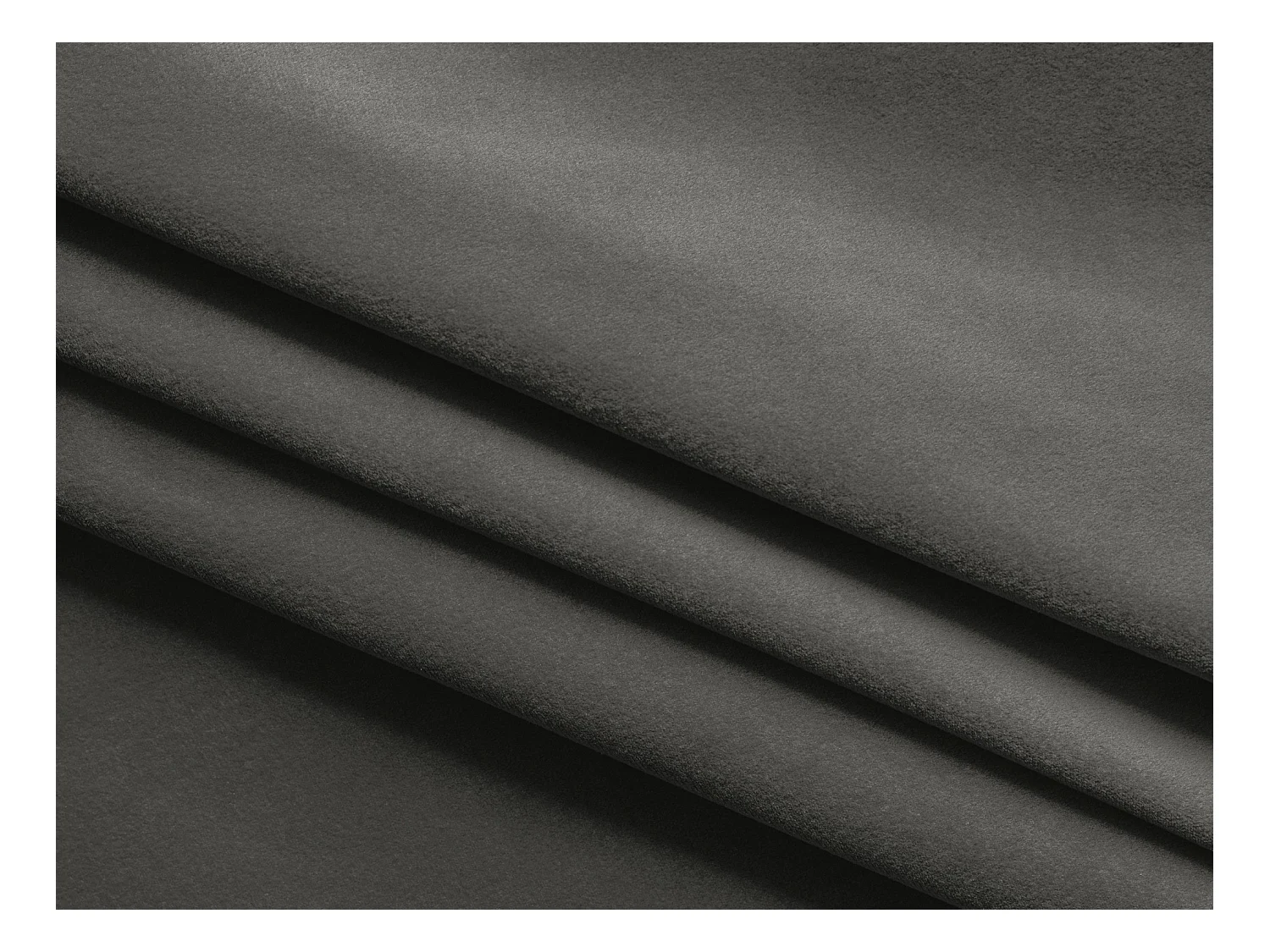 Driezits modulaire bank van staal velours - KALEA