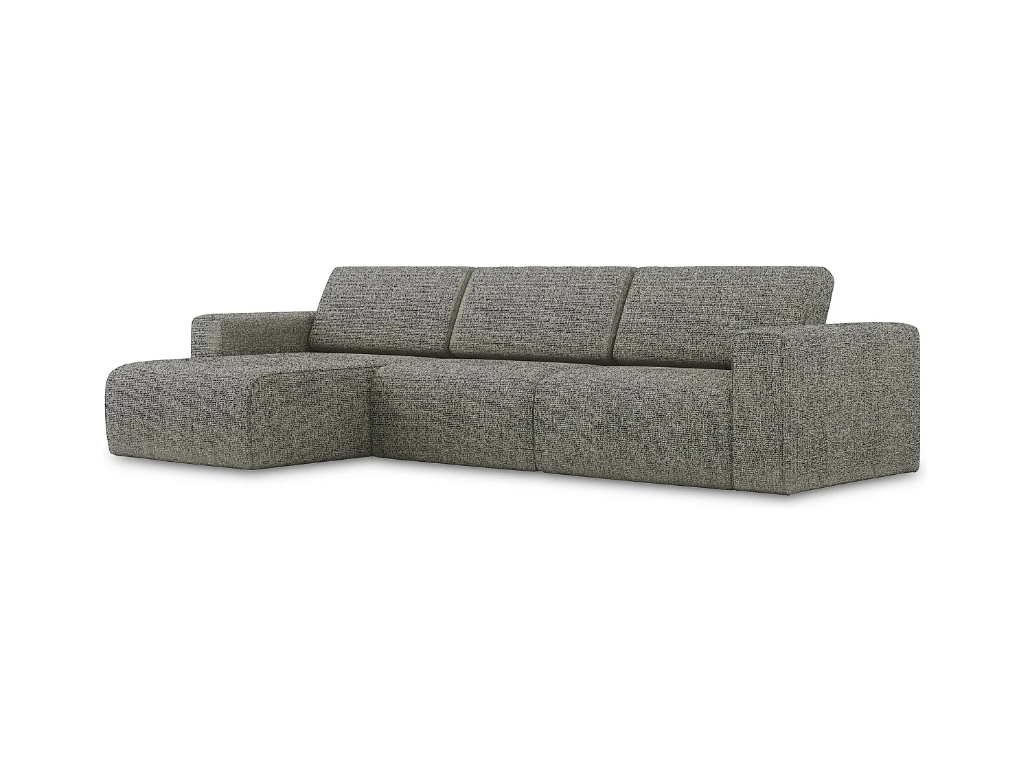 Modulares Ecks Sofa M links - Links - Strukturstoff - Stahl - KALEA