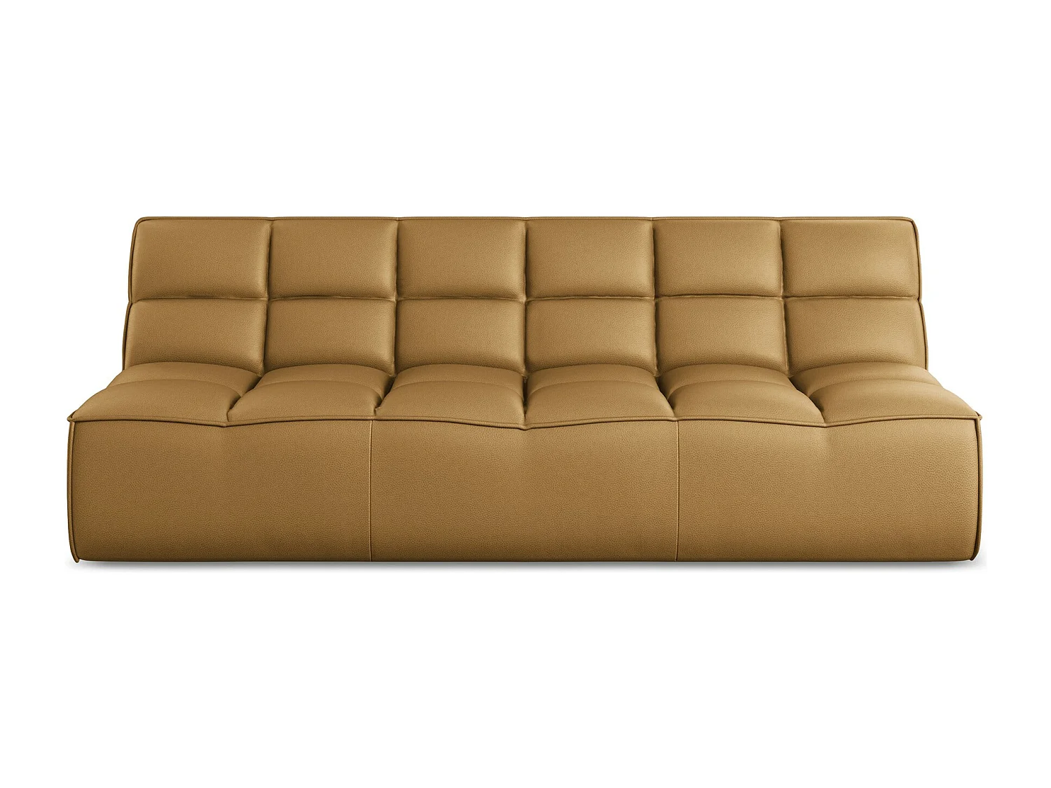 Modulares 3-Sitzer Sofa - - Kunstleder - Carmel - KALAI