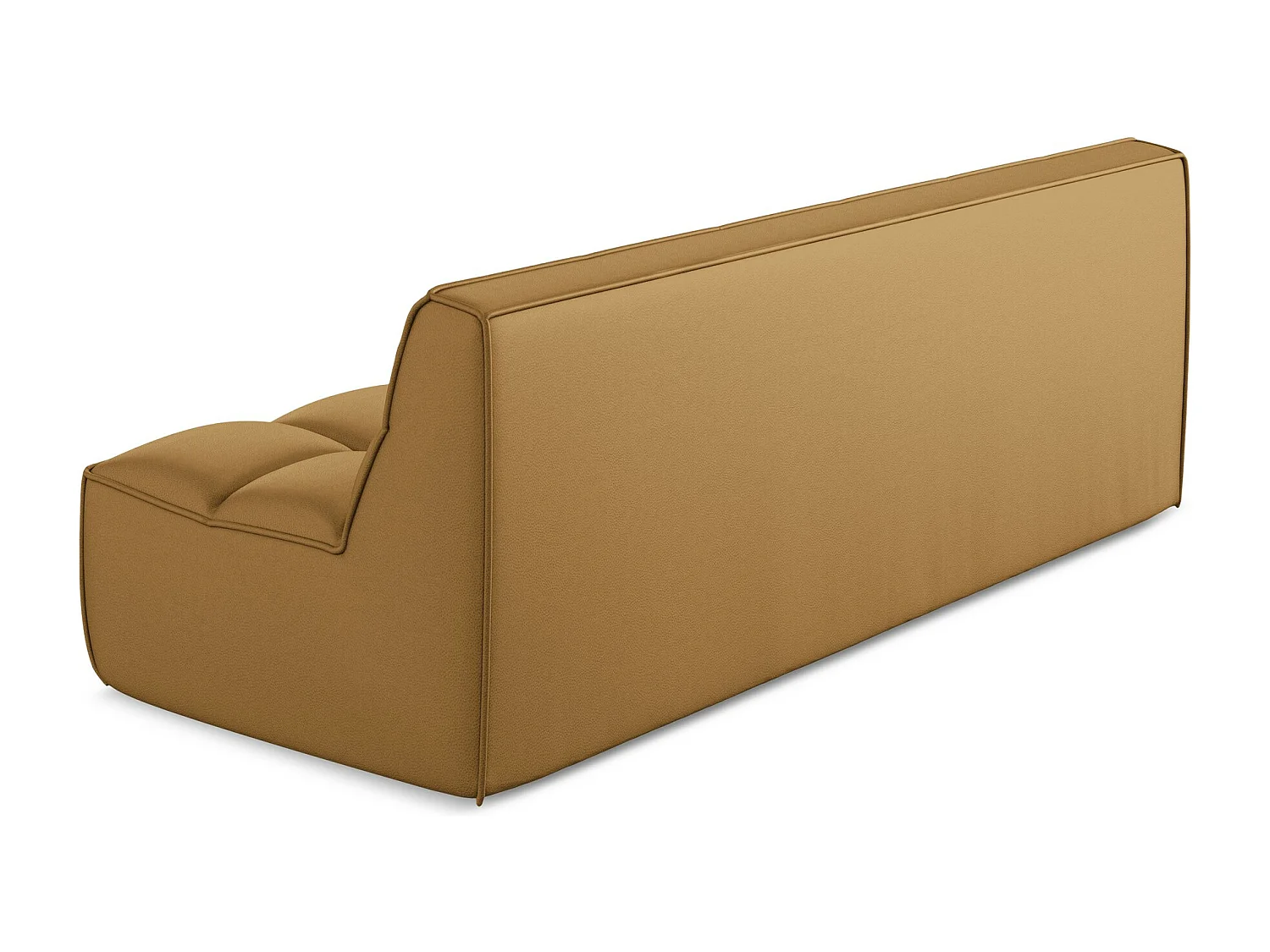 Modulares 3-Sitzer Sofa - - Kunstleder - Carmel - KALAI